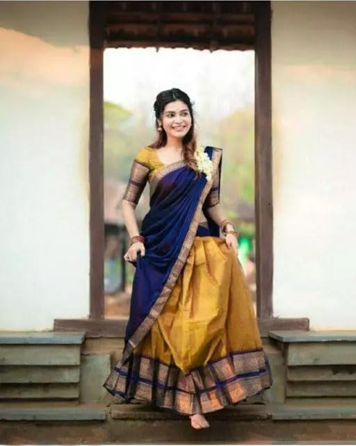Silk Lehenga Choli - Classic Indian Attire for Weddings and Ceremonial Events